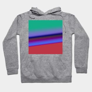 RED BLUE GREEN TEXTURE ART Hoodie